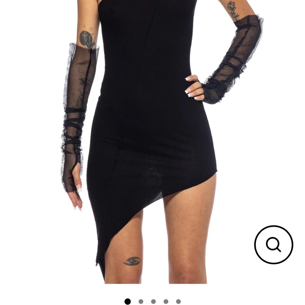 Black Mesh arm warmer